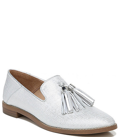 silver loafers ladies