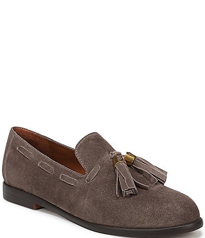 Franco Sarto Hartlie Suede Tassel Loafers