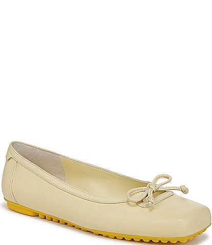 Franco Sarto Imara Leather Ballet Bow Flats