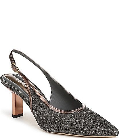 Franco Sarto Jurina3 Textured Glitter Slingback Pumps