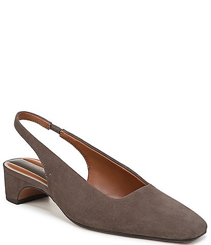 Franco Sarto Lyanna Suede Slingback Pumps