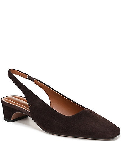 Franco Sarto Lyanna Suede Slingback Pumps