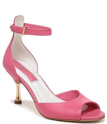 Franco Sarto Rosie Leather Ankle Strap Dress Sandals