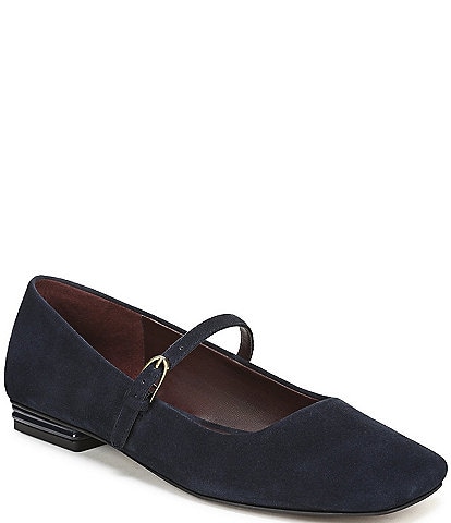 Franco Sarto Tinsley Suede Mary Jane Flats