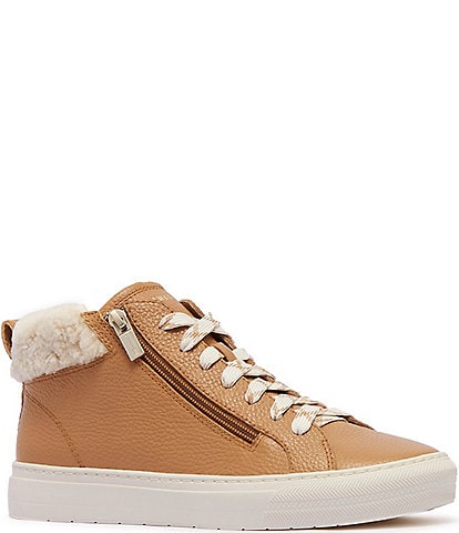 FRANKIE4 Miles High Top Leather Sneakers