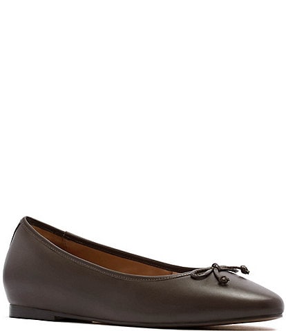 FRANKIE4 Trinity Leather Ballet Bow Flats