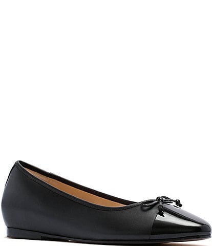 FRANKIE4 Trinity Leather Ballet Bow Flats