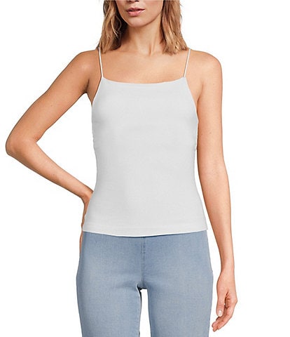 Free People Anywhere Anytime Square Neck Low Scoop Back Cami Top