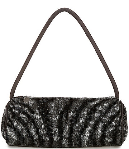 Free People Bailey Beaded Barrell Shoulder Bag