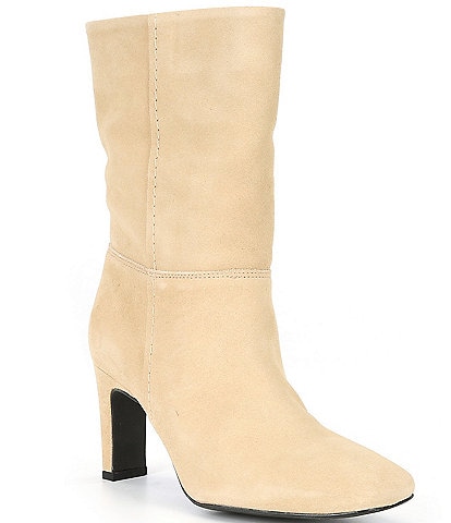 Free People Claudette Slouch Suede Booties