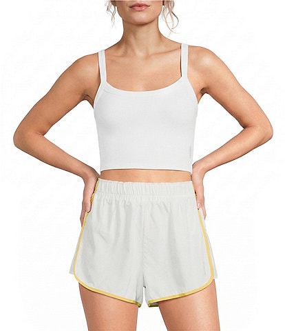 Free People FP Movement All Clear Solid Scoop Neckline Sleeveless Cami