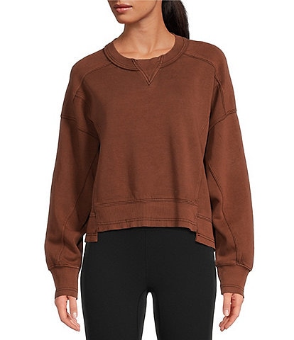 Free People FP Movement Intercept Cropped Pullover