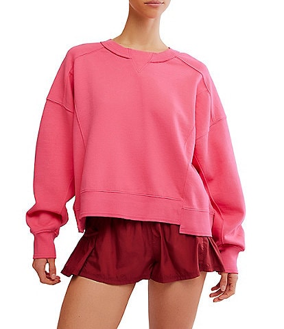 Free People FP Movement Intercept Cropped Pullover