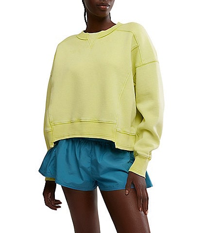 Free People FP Movement Intercept Cropped Pullover