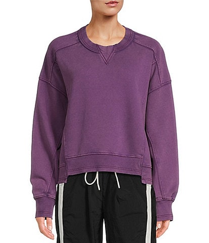 Free People FP Movement Intercept Cropped Pullover