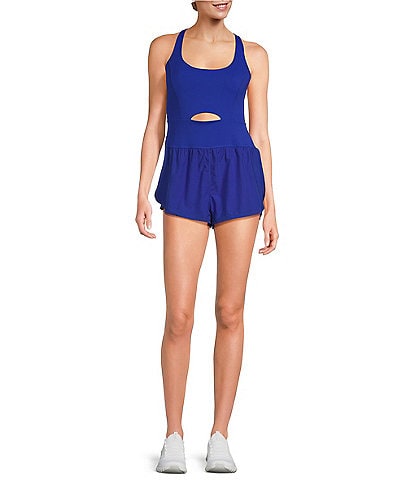 Free People FP Movement Righteous Runsie One Piece Romper
