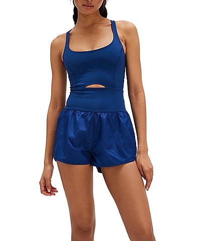 Free People FP Movement Righteous Runsie One Piece Romper