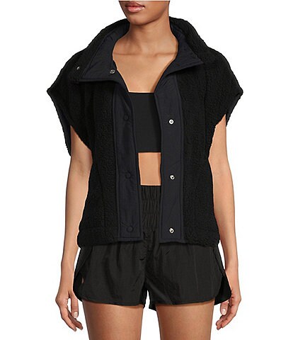 Free People FP Movement Scout It Out Sleeveless Fleece Vest