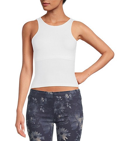 Free People Knit Clean Lines High Neck Sleeveless Camisole