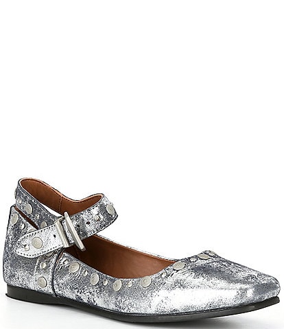 Free People Mystic Mary Jane Leather Flats