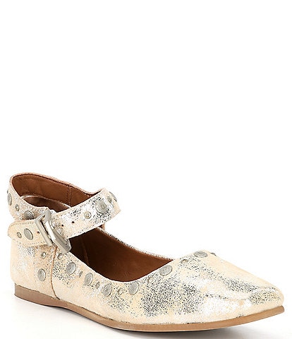 Free People Mystic Mary Jane Leather Flats