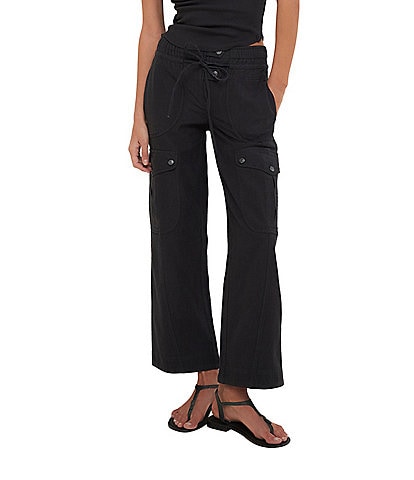 Free People Park Ave High Rise Cargo Pants