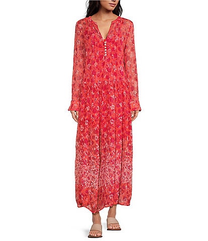 Dillards 2024 coral dress