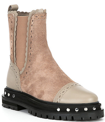 Free People Tate Suede Chelsea Booties