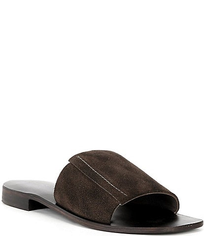 Free People Verona Suede Slide Sandals