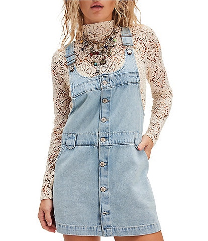 Free People We The Free Edie Denim Skirtall
