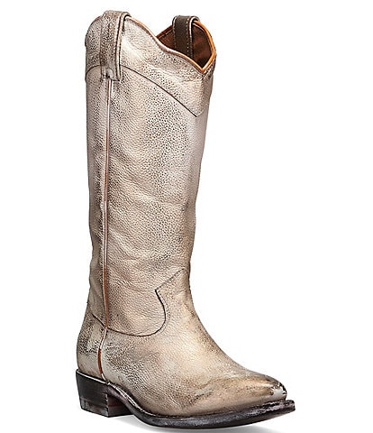 Frye Billy Daisy Pull-On Leather Western Boots