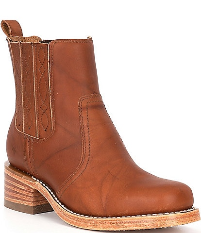 Frye Campus Chelsea Leather Booties