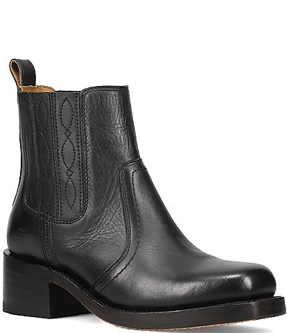 Frye Campus Chelsea Leather Booties