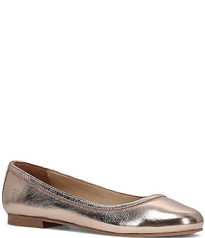 Frye Carson Leather Ballet Flats