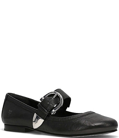 Frye Carson Mary Jane Flats