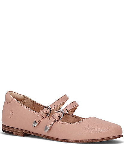 Frye Carson Mary Jane Flats