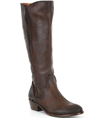 Frye Carson Piping Tall Leather Boots