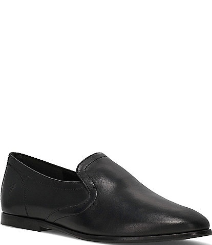 Frye Faith Leather Slip On Flats