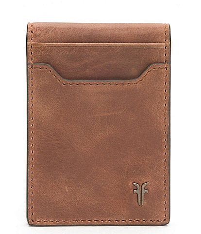 Frye Holden Leather Folded Card Case