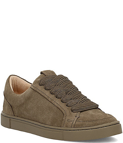 Frye Ivy Court Low Lace Suede Sneakers