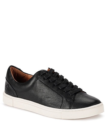 Frye Ivy Leather Lace-Up Sneakers