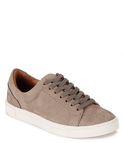 Frye Ivy Low Lace Nubuck Leather Sneakers