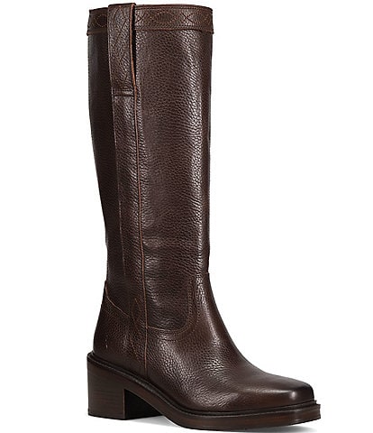 Frye Kate Pull On Leather Riding Boots