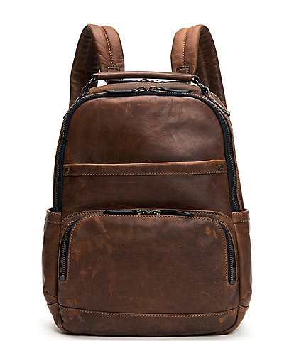 Frye Logan Burnished Leather Backpack