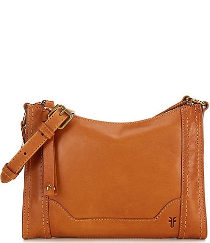 Frye Melissa Zip Leather Crossbody Bag