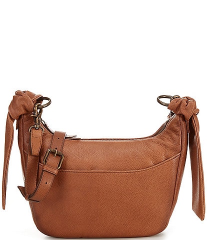 Frye Nora Knotted Soft Leather Crossbody Bag