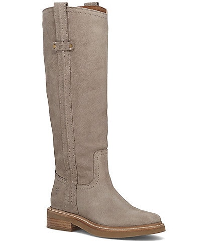 Frye Phoebe Pull On Suede Tall Boots