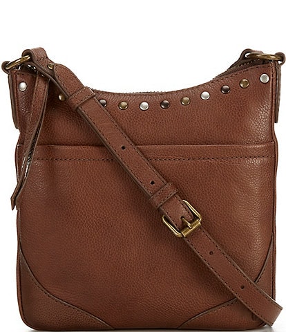 Frye Soraya Gold Metal Swing Pack Crossbody Bag