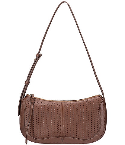 Frye Stella Leather Baguette Shoulder Bag