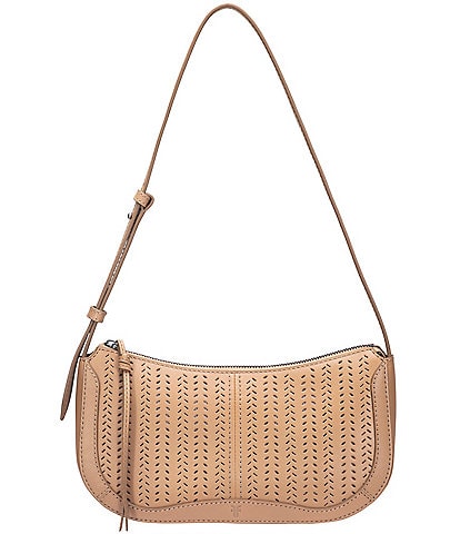 Frye Stella Leather Baguette Shoulder Bag